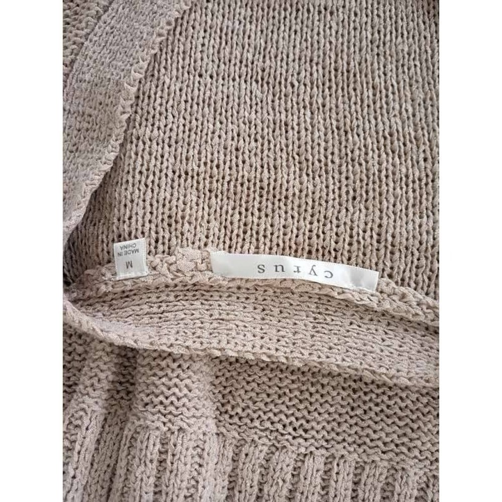 Cyrus Y2K Preppy Diamond Pattern Button Front Sweater Vest M NWOT Minimalist - Picture 5 of 8